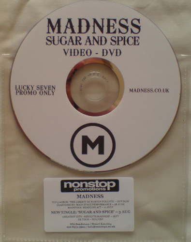 Sugar And Spice Dvd Single 6088